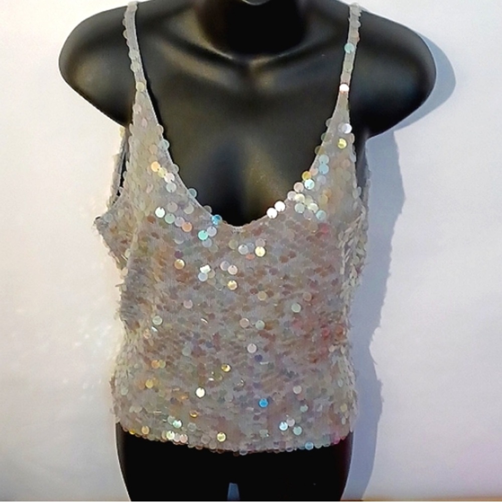 Summer Vacation Sequin Tank